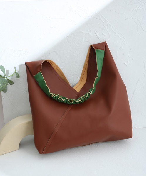 TABI PAL(タビパル)の「【TABI PAL】インナーポーチ付き トートバッグ(トートバッグ・レディース・ブラック/ブラウン/マスタード/グリーン/アイボリー・FREE)」の20枚目の写真