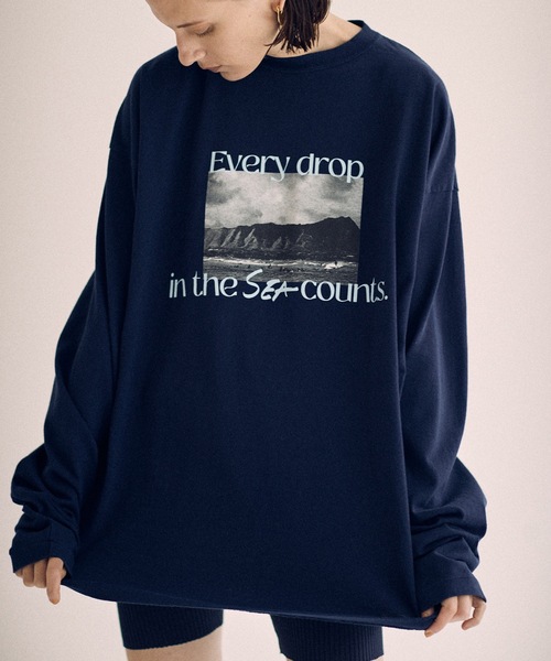 SEA（シー）の「リブバイクショーツ（その他パンツ・レディース・ネイビー/ブラウン・ONE SIZE）」の11枚目の写真