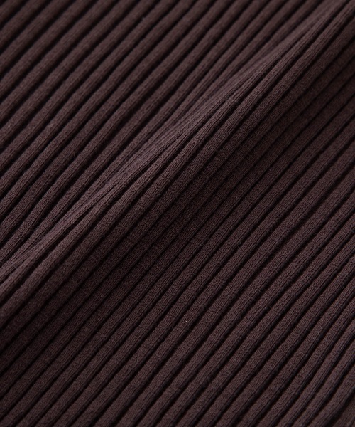 SEA（シー）の「リブバイクショーツ（その他パンツ・レディース・ネイビー/ブラウン・ONE SIZE）」の7枚目の写真