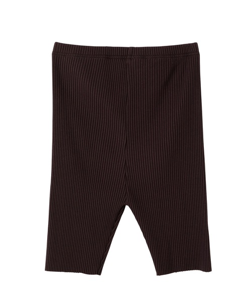 SEA（シー）の「リブバイクショーツ（その他パンツ・レディース・ネイビー/ブラウン・ONE SIZE）」の6枚目の写真