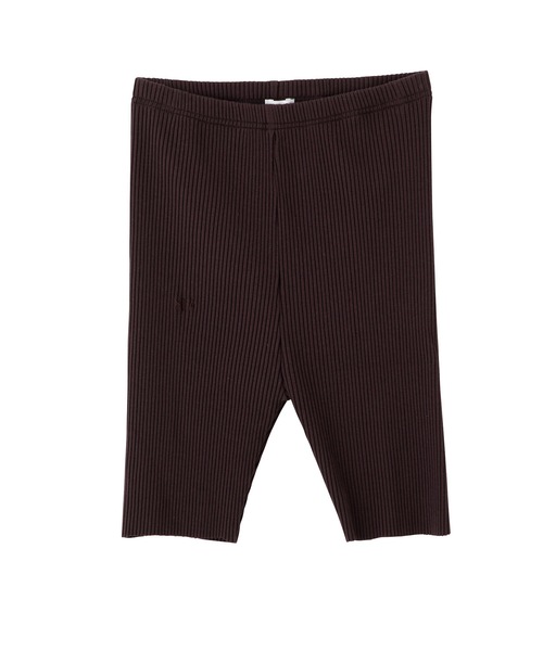 SEA（シー）の「リブバイクショーツ（その他パンツ・レディース・ネイビー/ブラウン・ONE SIZE）」の9枚目の写真