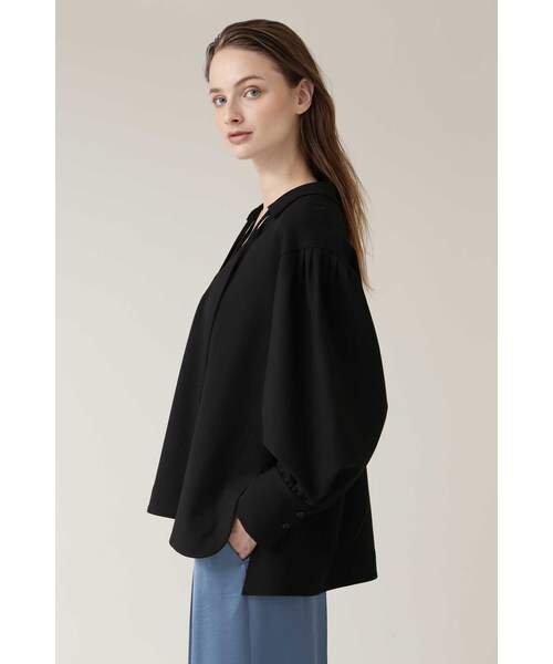 BOSCH（ボッシュ）の「ＴＷサイロ２ＷＡＹブラウス（シャツ/ブラウス・レディース・ブラック/ベージュ・38）」の5枚目の写真