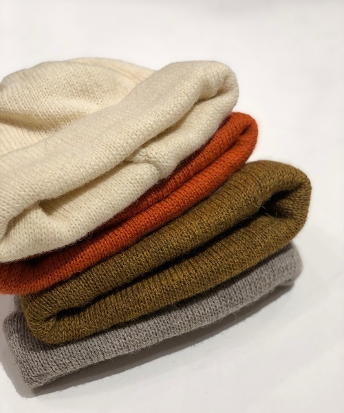 HIGHLAND 2000（ハイランドトゥーサウザンド）の「HIGHLAND2000/ハイランド2000　BW Tubular Bobbycap チューブラー　ボビーキャップ　HL-0007（ニットキャップ/ビーニー・メンズ・ブラック/グレー/イエロー/オレンジ/ナチュラル・FREE）」の14枚目の写真