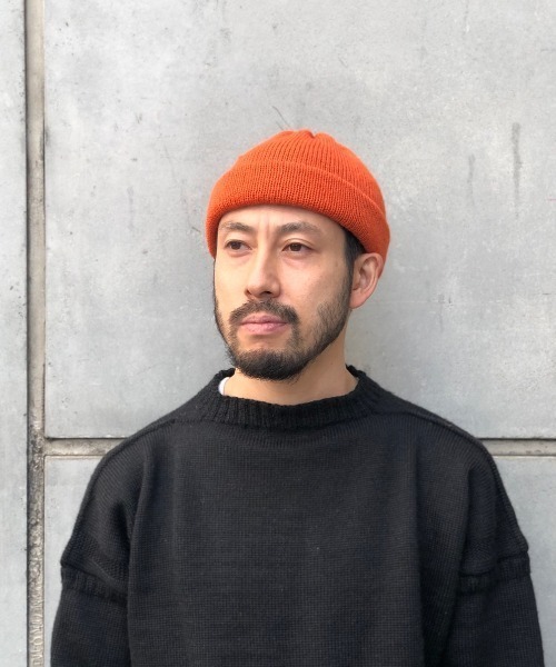HIGHLAND 2000（ハイランドトゥーサウザンド）の「HIGHLAND2000/ハイランド2000　BW Tubular Bobbycap チューブラー　ボビーキャップ　HL-0007（ニットキャップ/ビーニー・メンズ・ブラック/グレー/イエロー/オレンジ/ナチュラル・FREE）」の16枚目の写真