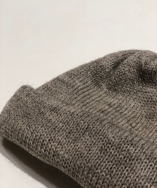 HIGHLAND 2000（ハイランドトゥーサウザンド）の「HIGHLAND2000/ハイランド2000　BW Tubular Bobbycap チューブラー　ボビーキャップ　HL-0007（ニットキャップ/ビーニー・メンズ・ブラック/グレー/イエロー/オレンジ/ナチュラル・FREE）」の7枚目の写真