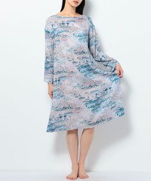 49AV.junko shimada（フォーティーナインアベニュージュンコシマダ）の「【WEB限定】ストーリーマップ7分袖ワンピース（ルームワンピース・レディース）」