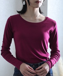 フライス 長袖 Tシャツ