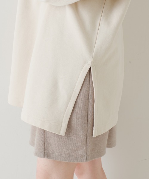 Kastane(カスタネ)の「ハーフジップBIGスウェット(スウェット・レディース・ブラック/ブラウン/オフホワイト・FREE)」の18枚目の写真