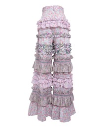 未着用 タグ付 rurumu: フリルパンツ smocking frill PT 未着用 タグ付 rurumu: フリルパンツ smocking frill PT