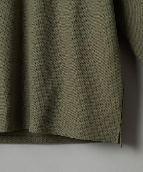 LACOSTE(ラコステ)の「【別注】 <LACOSTE(ラコステ)> 1TONE L/S T/カットソー(Tシャツ/カットソー・メンズ・ベージュ/ダークグレー/オリーブ/ネイビー・S/M/L/XL)」の8枚目の写真