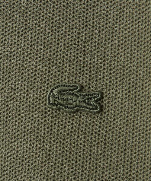 LACOSTE(ラコステ)の「【別注】 <LACOSTE(ラコステ)> 1TONE L/S T/カットソー(Tシャツ/カットソー・メンズ・ベージュ/ダークグレー/オリーブ/ネイビー・S/M/L/XL)」の9枚目の写真