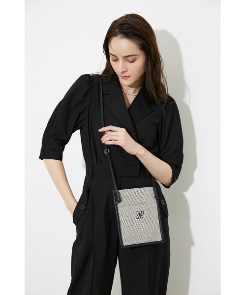 rienda（リエンダ）の「RRロゴミニバッグ（ショルダーバッグ・レディース・ブラック/ブラック系その他/ブラウン系その他・FREE）」の4枚目の写真