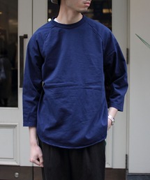 WALLA WALLA SPORT | WALLA WALLA SPORTS/ワラワラスポーツ　3/4ベースボールTEE　ソリッド　3/4 BASEBALL TEE SOLID(Tシャツ/カットソー)