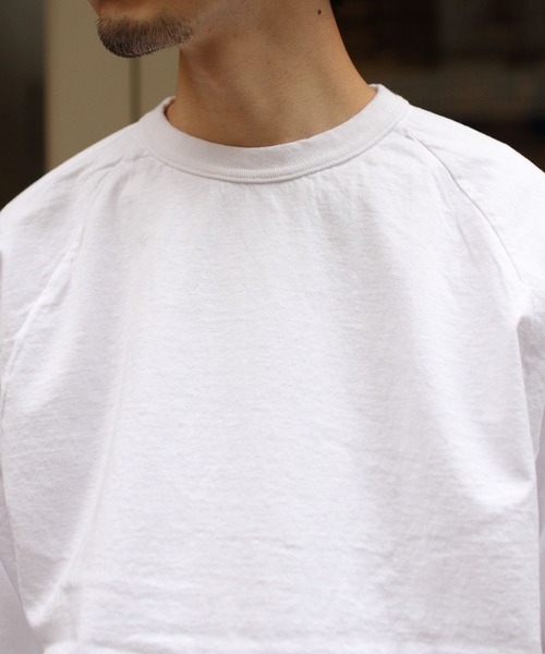 WALLA WALLA SPORT（ワラワラスポーツ）の「WALLA WALLA SPORTS/ワラワラスポーツ　3/4ベースボールTEE　ソリッド　3/4 BASEBALL TEE SOLID（Tシャツ/カットソー・メンズ・ホワイト/ブラック/ネイビー・L/XL/M）」の16枚目の写真