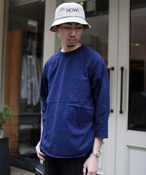 WALLA WALLA SPORT（ワラワラスポーツ）の「WALLA WALLA SPORTS/ワラワラスポーツ　3/4ベースボールTEE　ソリッド　3/4 BASEBALL TEE SOLID（Tシャツ/カットソー・メンズ・ホワイト/ブラック/ネイビー・L/XL/M）」の19枚目の写真