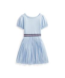POLO RALPH LAUREN CHILDRENSWEAR（ポロ ラルフ ローレン チルドレンズウェア）の「プリーテッド ストレッチ ジャージー ドレス（ワンピース・キッズ）」