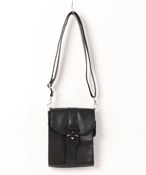 semantic design（セマンティックデザイン）の「セマンティックデザイン/semantic design コブラバックル ショルダーバッグ（ショルダーバッグ・メンズ・ブラック・FREE）」の7枚目の写真