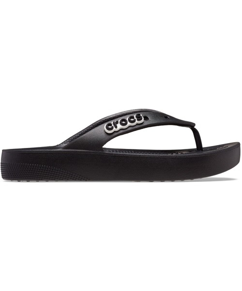 crocs(クロックス)の「Crocs Classic Platform Flip W / クロックス クラシック プラットフォーム フリップ ウィメン(サンダル・レディース・ブラック・6/9/8/7)」の3枚目の写真
