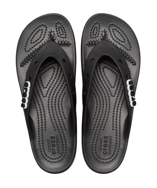 crocs(クロックス)の「Crocs Classic Platform Flip W / クロックス クラシック プラットフォーム フリップ ウィメン(サンダル・レディース・ブラック・6/9/8/7)」の5枚目の写真