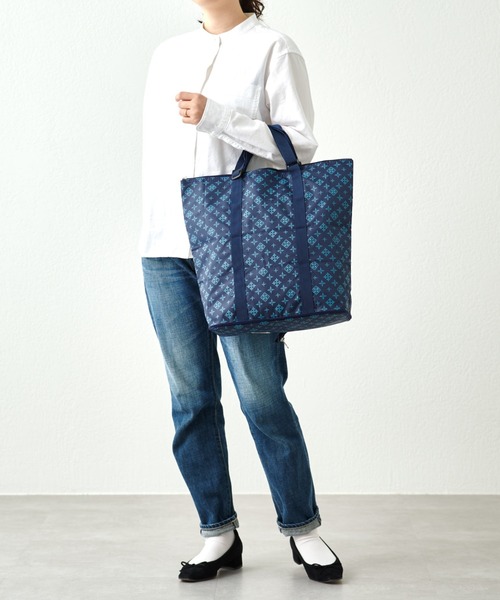 Daily russet（デイリー ラシット）の「保冷ポケッタブルエコバッグ（エコバッグ/サブバッグ・レディース・ブラック/グレー/ネイビー/シルバー/グリーン・FREE）」の14枚目の写真