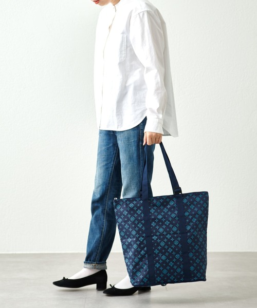 Daily russet（デイリー ラシット）の「保冷ポケッタブルエコバッグ（エコバッグ/サブバッグ・レディース・ブラック/グレー/ネイビー/シルバー/グリーン・FREE）」の16枚目の写真