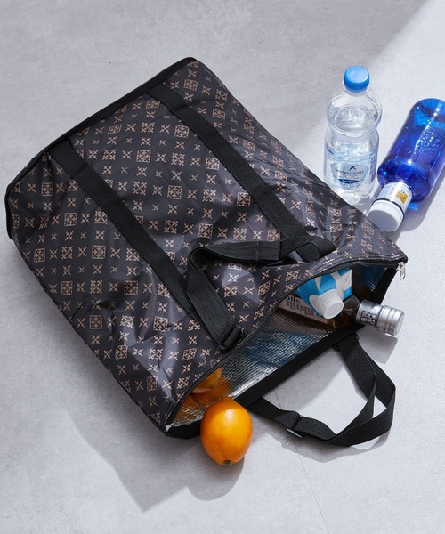 Daily russet（デイリー ラシット）の「保冷ポケッタブルエコバッグ（エコバッグ/サブバッグ・レディース・ブラック/グレー/ネイビー/シルバー/グリーン・FREE）」の17枚目の写真