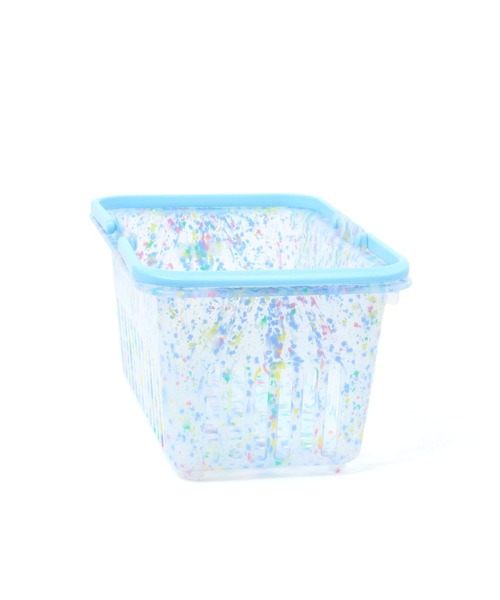 niko and...（ニコアンド）の「[LAUNDROMAT&TUB]バスケット（バス/トイレグッズ・レディース・ブルー/その他1/イエロー・0）」の5枚目の写真