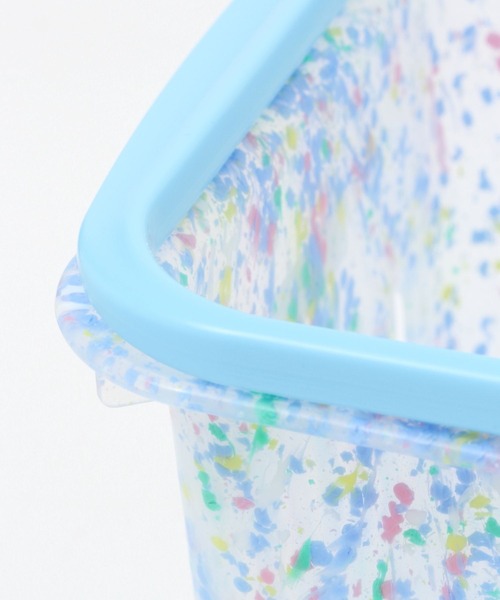 niko and...（ニコアンド）の「[LAUNDROMAT&TUB]バスケット（バス/トイレグッズ・レディース・ブルー/その他1/イエロー・0）」の9枚目の写真