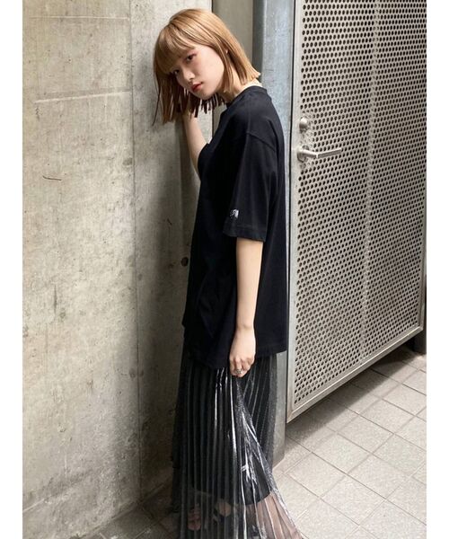 MURUA（ムルーア）の「シャイニープリーツラップスカート（スカート・レディース・ブラック/ブラウン/ベージュ・FREE）」の16枚目の写真