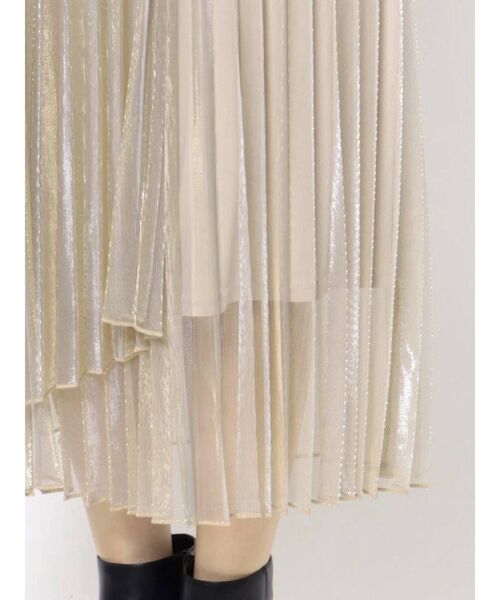 MURUA（ムルーア）の「シャイニープリーツラップスカート（スカート・レディース・ブラック/ブラウン/ベージュ・FREE）」の22枚目の写真