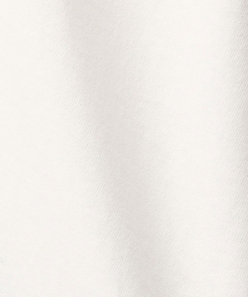 Grand PARK(グランドパーク)の「デラヴェ天竺Tシャツ(Tシャツ/カットソー・レディース・グレー/オフホワイト/ネイビー・FREE)」の7枚目の写真