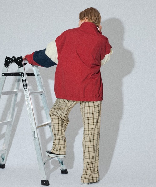 kutir（クティール）の「【セットアップ可】切り替え配色アノラックパーカー（パーカー・レディース・ネイビー/レッド/グリーン・FREE）」の21枚目の写真