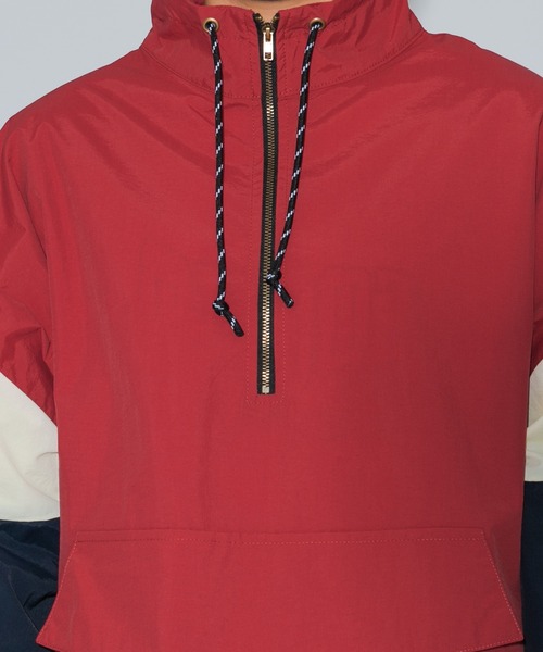 kutir（クティール）の「【セットアップ可】切り替え配色アノラックパーカー（パーカー・レディース・ネイビー/レッド/グリーン・FREE）」の22枚目の写真