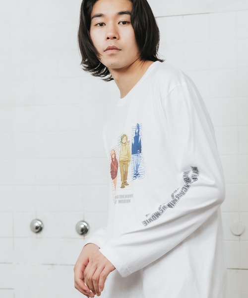ROOPTOKYO(ループトウキョウ)の「ROOPTOKYO限定 ”僕のヒーローアカデミア” 配色ロゴロンT(Tシャツ/カットソー・メンズ・ブラック/ホワイト・L/M/XL)」の2枚目の写真