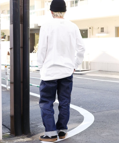 ROOPTOKYO(ループトウキョウ)の「ROOPTOKYO限定 ”僕のヒーローアカデミア” 配色ロゴロンT(Tシャツ/カットソー・メンズ・ブラック/ホワイト・L/M/XL)」の5枚目の写真