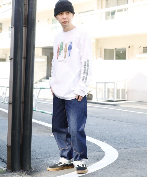 ROOPTOKYO(ループトウキョウ)の「ROOPTOKYO限定 ”僕のヒーローアカデミア” 配色ロゴロンT(Tシャツ/カットソー・メンズ・ブラック/ホワイト・L/M/XL)」の8枚目の写真