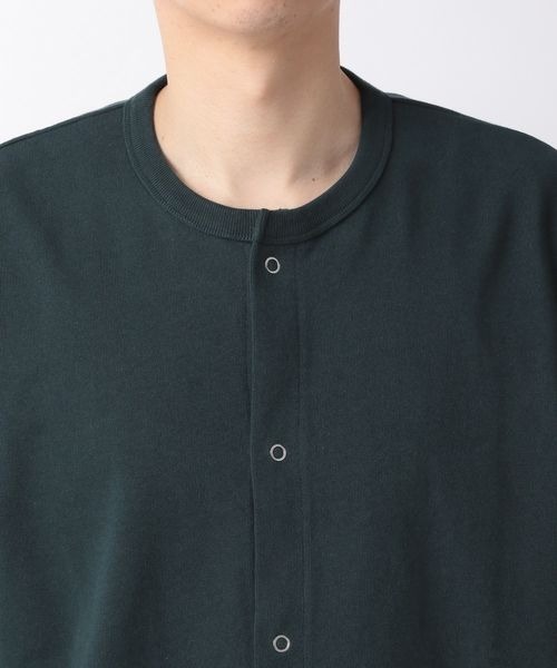 LOWRYS FARM(ローリーズファーム)の「ハーフスリーブクルーカーディガン 272976(Tシャツ/カットソー・メンズ・グレー/グリーン/ネイビー・MEDIUM/LARGE)」の11枚目の写真