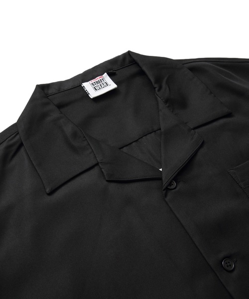 VISION STREET WEAR（ヴィジョンストリートウェア）の「【VISION STREET WEAR/ビジョンストリートウェア】恐竜刺繍 ワンポイントロゴ　バックプリント　オープンカラーシャツ（シャツ/ブラウス・メンズ・ブルー/アイボリー/ブラック/グリーン・X-LARGE/MEDIUM/LARGE）」の13枚目の写真