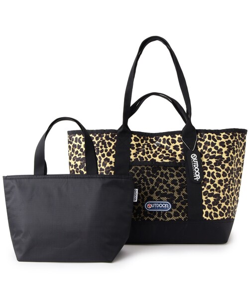 SHOO・LA・RUE（シューラルー）の「◆【コラボ】OUTDOOR PRODUCTSトートバッグ（保冷バッグ付き）（トートバッグ・レディース・ブラック/グレー/ブラウン系4・00）」の3枚目の写真