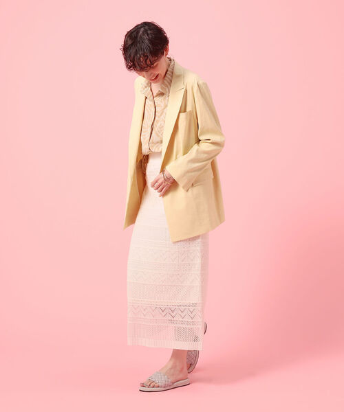 NOLLEY’S Sophi(ノーリーズソフィ)の「ゼブラ柄オーバーシャツ(シャツ/ブラウス・レディース・ベージュ系その他3/グリーン系その他3・38)」の22枚目の写真