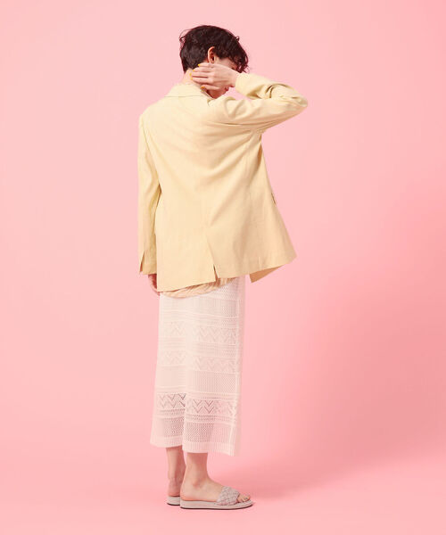 NOLLEY’S Sophi(ノーリーズソフィ)の「ゼブラ柄オーバーシャツ(シャツ/ブラウス・レディース・ベージュ系その他3/グリーン系その他3・38)」の19枚目の写真