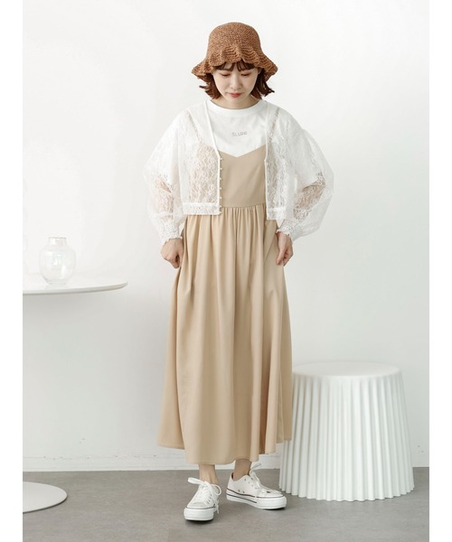 SLURR(スラ―)の「レースカーディガン(カーディガン/ボレロ・レディース・ブラック/アイボリー・FREE)」の22枚目の写真