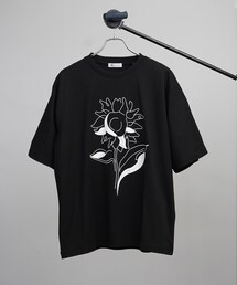tk.TAKEO KIKUCHI | Line Plant Tシャツ(Tシャツ/カットソー)