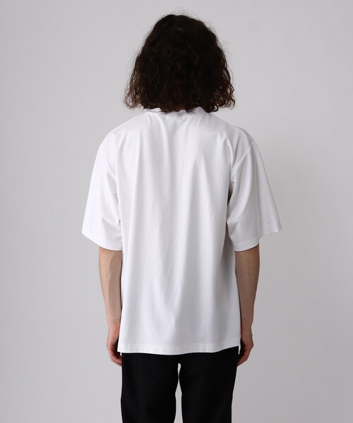tk.TAKEO KIKUCHI(ティーケータケオキクチ)の「◆Line Plant Tシャツ(Tシャツ/カットソー・メンズ・ホワイト/ブラック/グレー・01/02/03)」の9枚目の写真