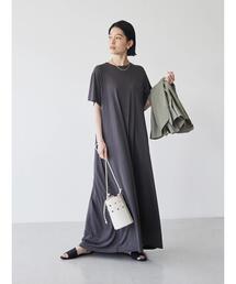 AMERICAN HOLIC | サラッとマキシAラインカットワンピース(ワンピース)