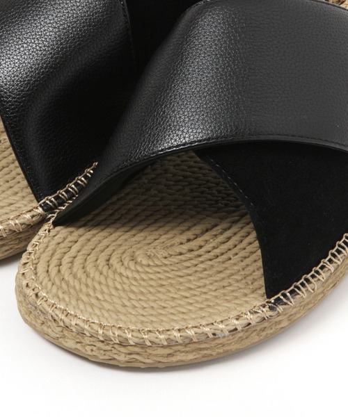 GLOBAL WORK（グローバルワーク）の「エアかるリラックスクロスエスパ/257021（サンダル・メンズ・ホワイト/ブラック・MEDIUM/LARGE）」の11枚目の写真