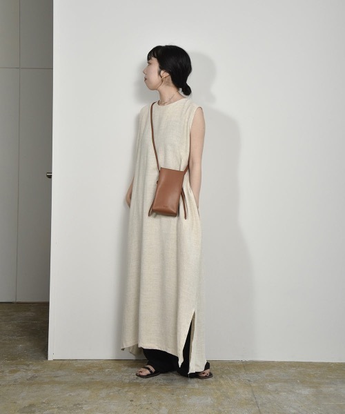 lawgy（ラウジー）の「wallet set shoulder bag（ショルダーバッグ・レディース・キャメル/ブラック・FREE）」の13枚目の写真