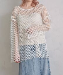 ems excite | ビッグメッシュカット(Tシャツ/カットソー)