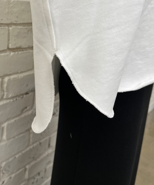 SHENERY（シーナリー）の「フレンチスリーブスウェットプルオーバー（スウェット・レディース・オフホワイト/グレー系その他/ベージュ・FREE）」の21枚目の写真