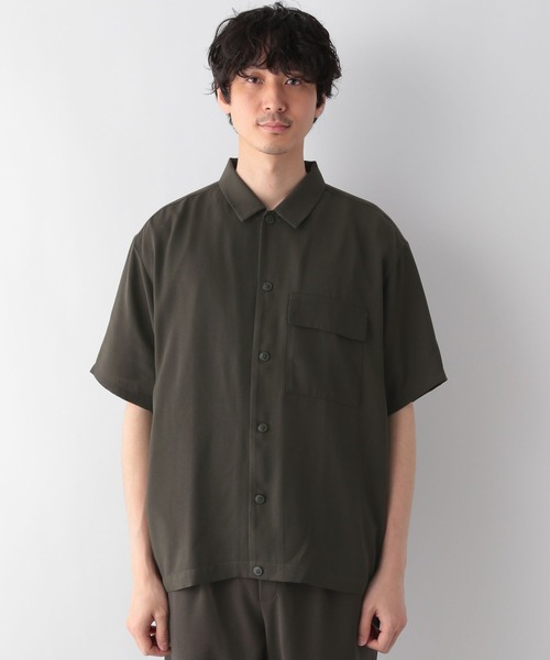 GLOBAL WORK(グローバルワーク)の「ジョーゼットワイドシャツ/271208(シャツ/ブラウス・メンズ・チャコールグレー/グレー/スカイブルー/ネイビー・LARGE/MEDIUM/SMALL)」の18枚目の写真